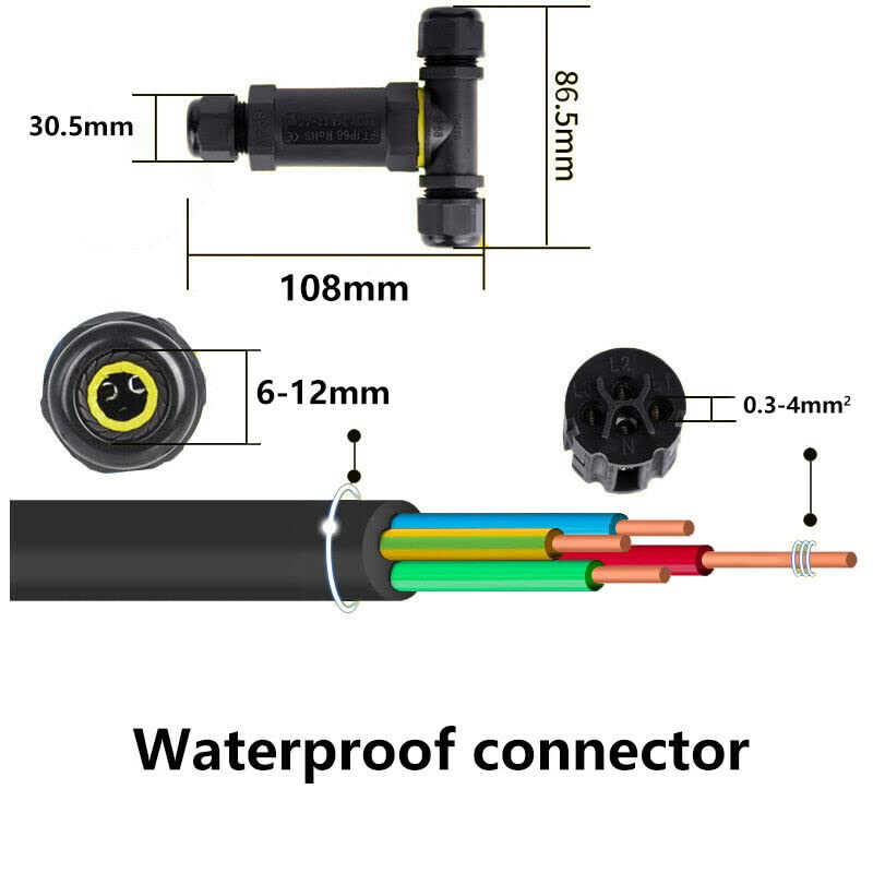 cable outdoor connectors elect