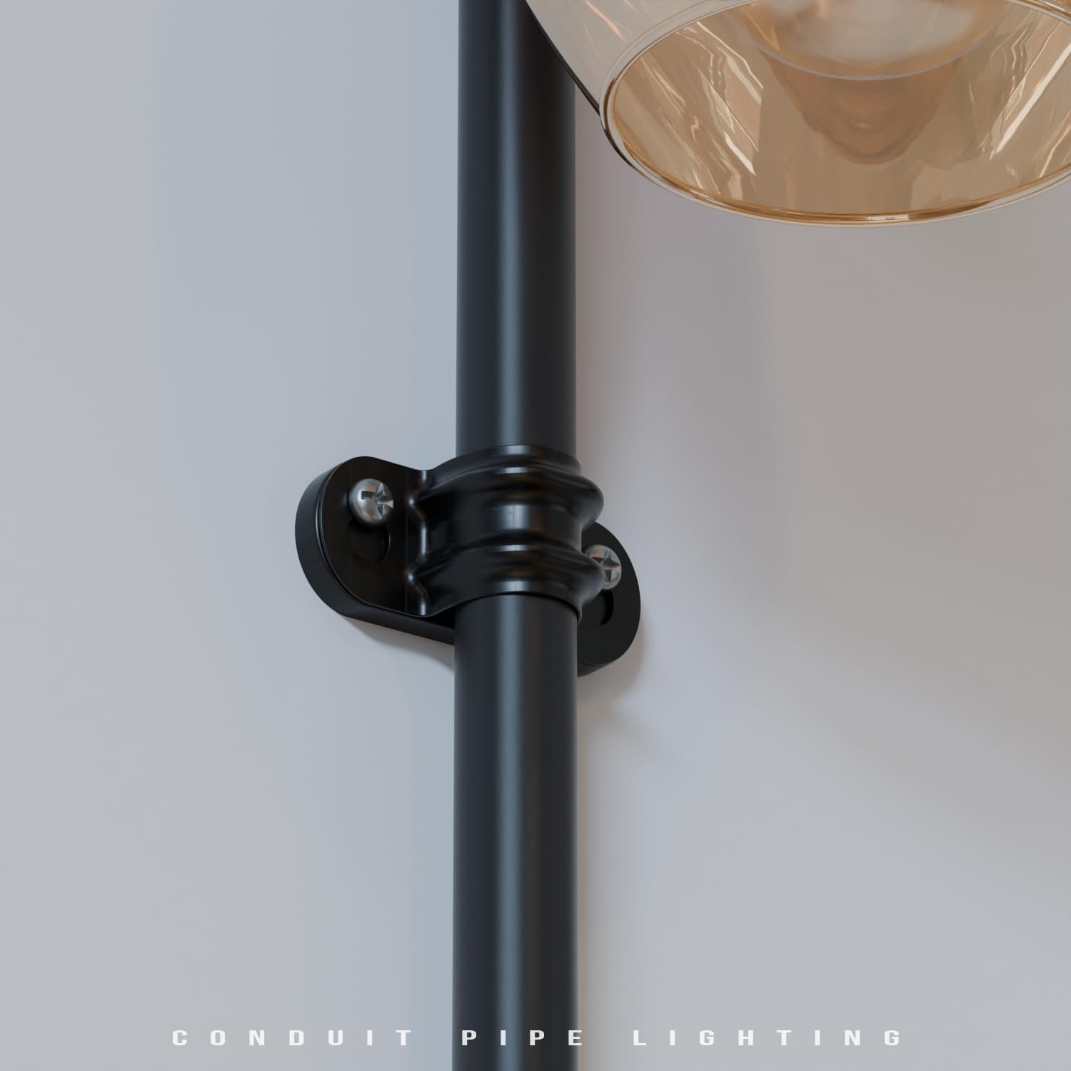 lighting tube with fittings