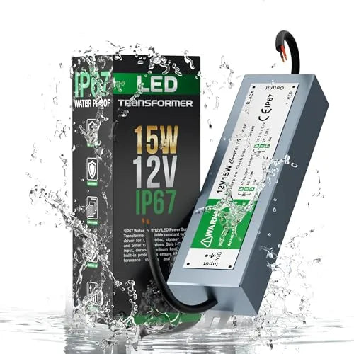 IP67 DC 12V Waterproof LED Driver LED Power Supply Ledsone Transformer ~ 4490 – 15W