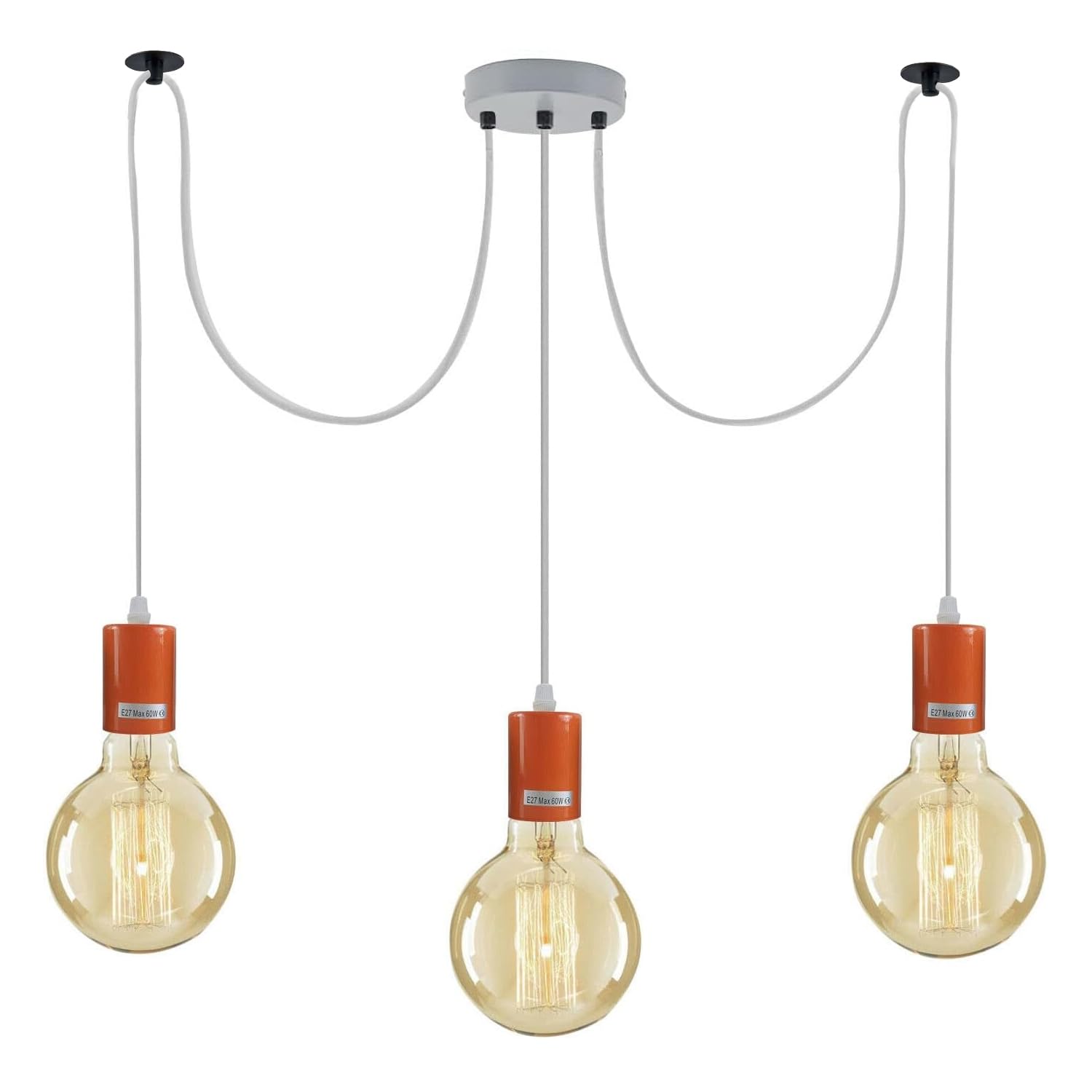 lighting luminaire arancione