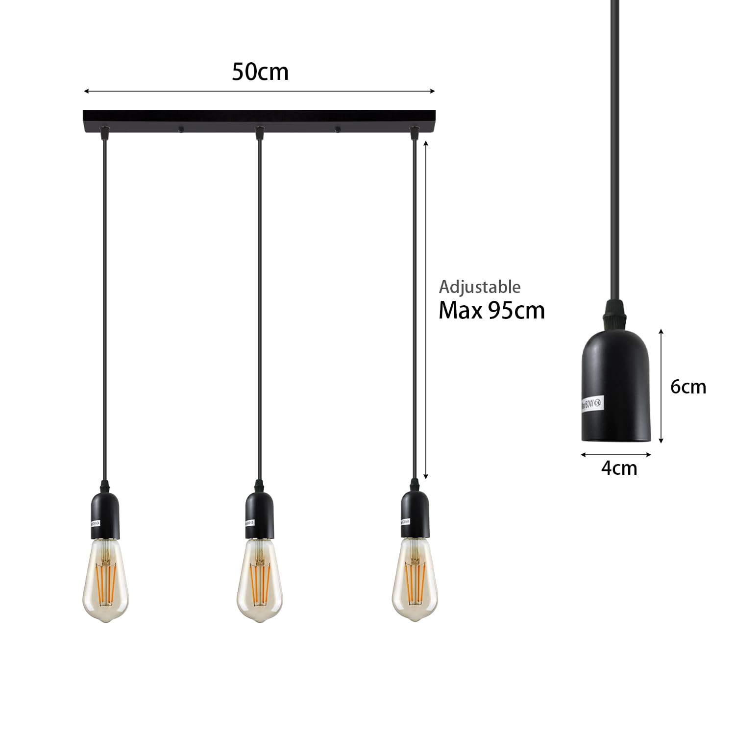 light for fitting pendant