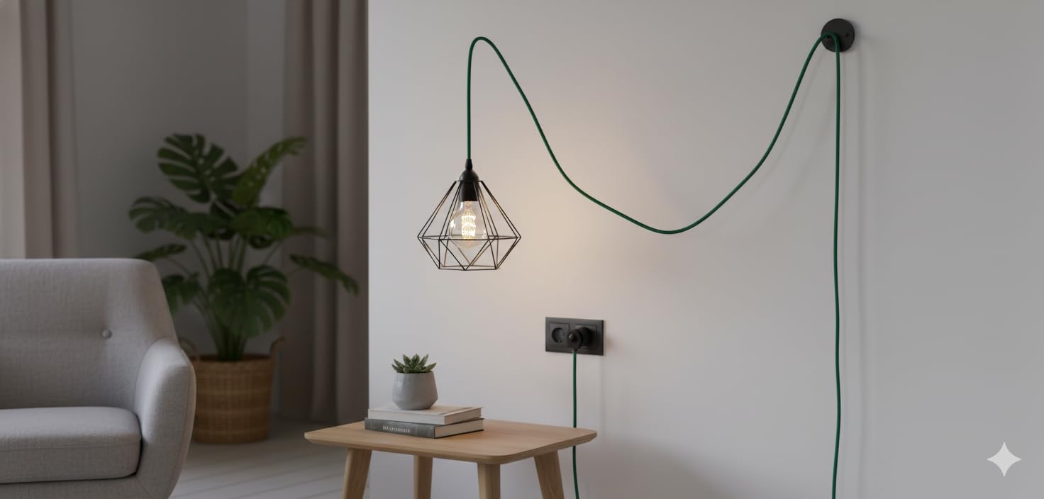 plug light kit pendant in