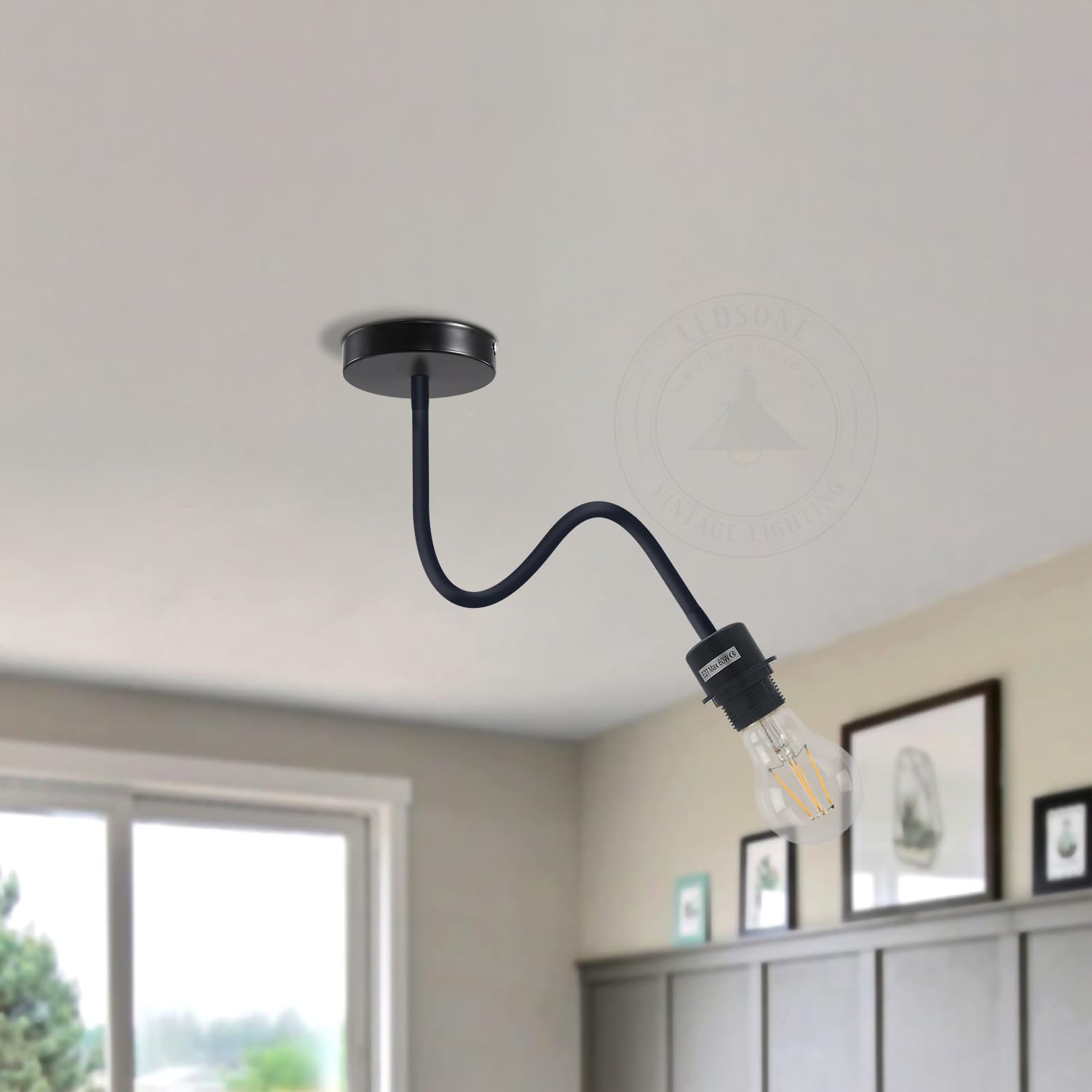 bedside mounted lights bed