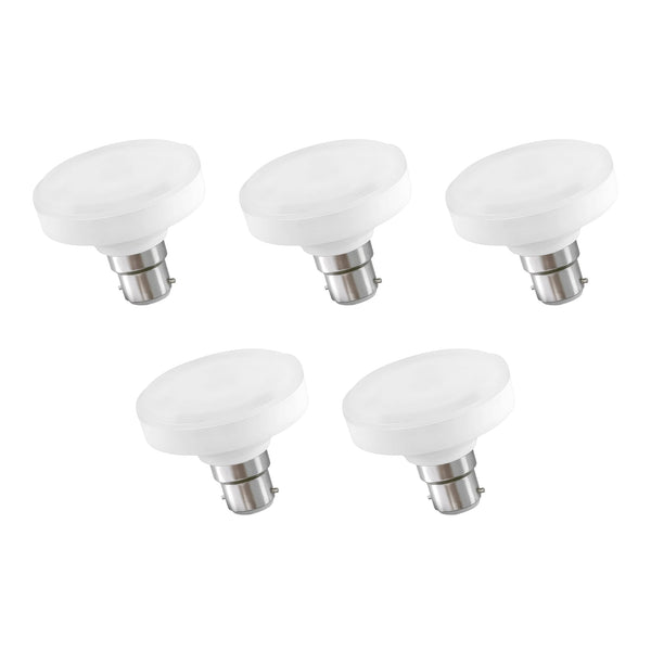 T75 B22 LED Bulb 12W 6400K Cool White Home Spotlight~6290 – Pack of 5