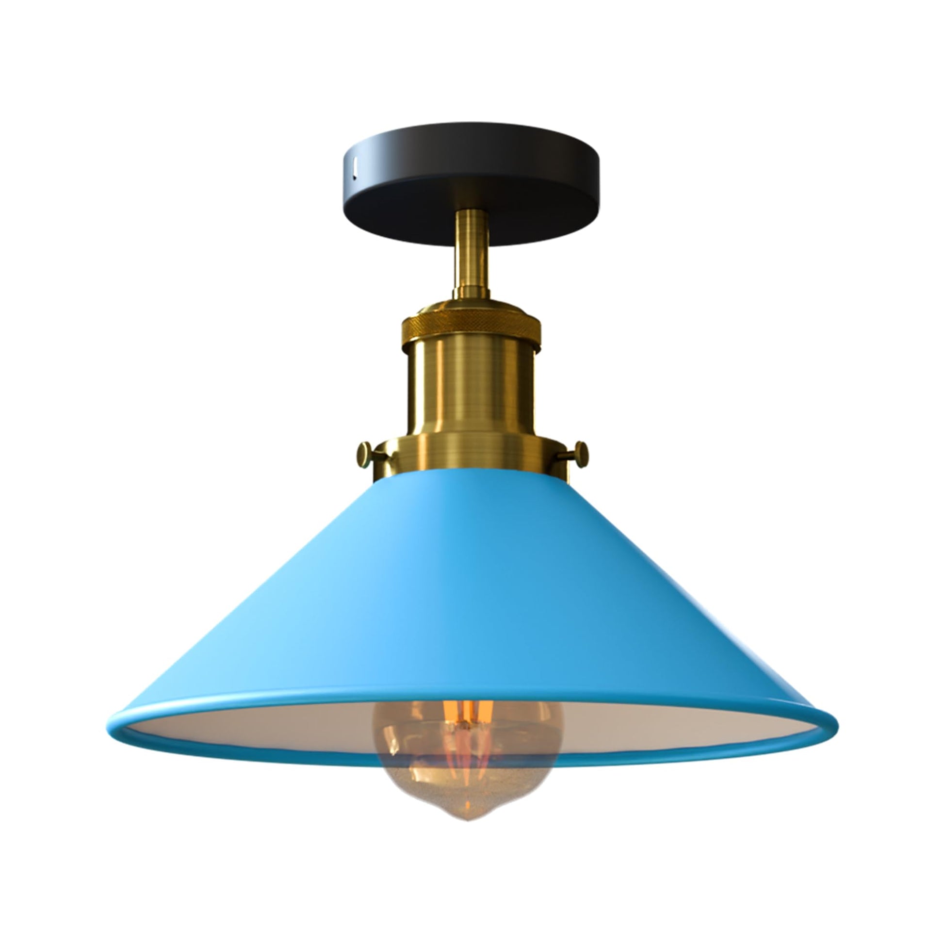 semi flush mount ceiling light