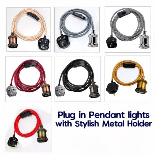 plug light led with pendant