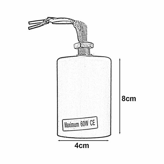 Screw Bulb Lamp Holder E27 Metal Lamp Holder