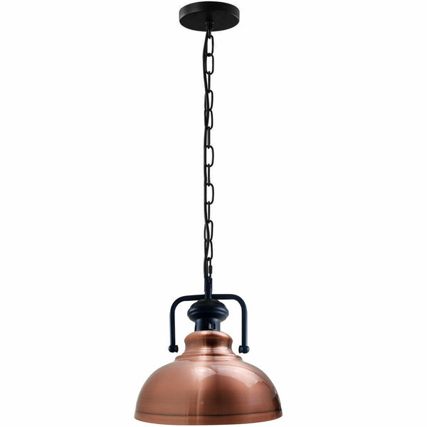E27 Metal Chain Hanging Light ~6256 – Copper / Yes