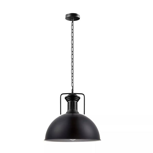 40cm Large Black Pendant Light With Chain ~6579