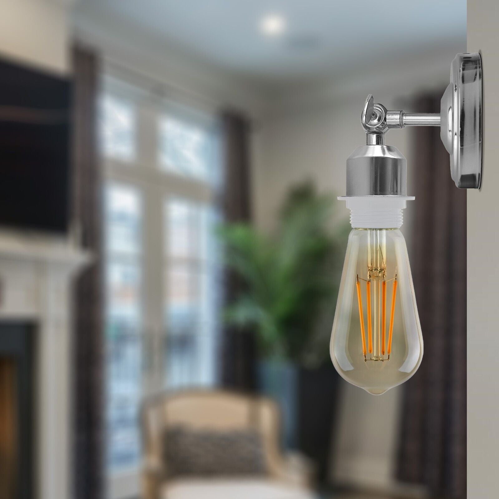 E27 metal wall sconce