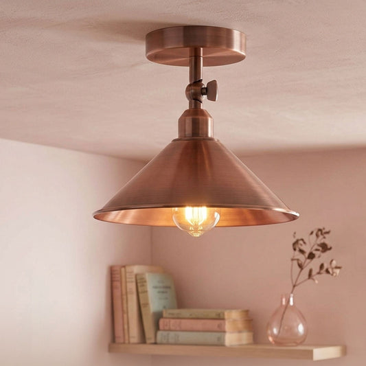 Flush Mount Brass Downlight with Adjustable Pivot ~6959