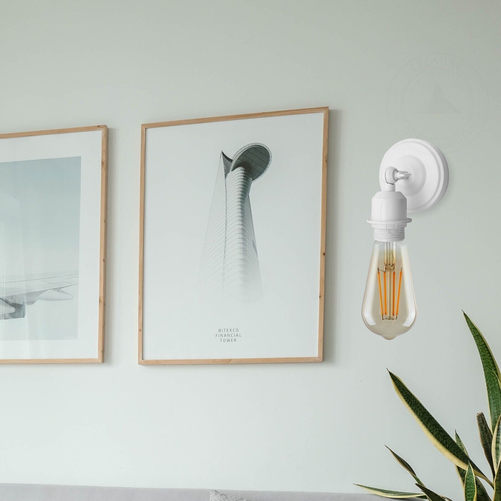 E27 metal wall sconce