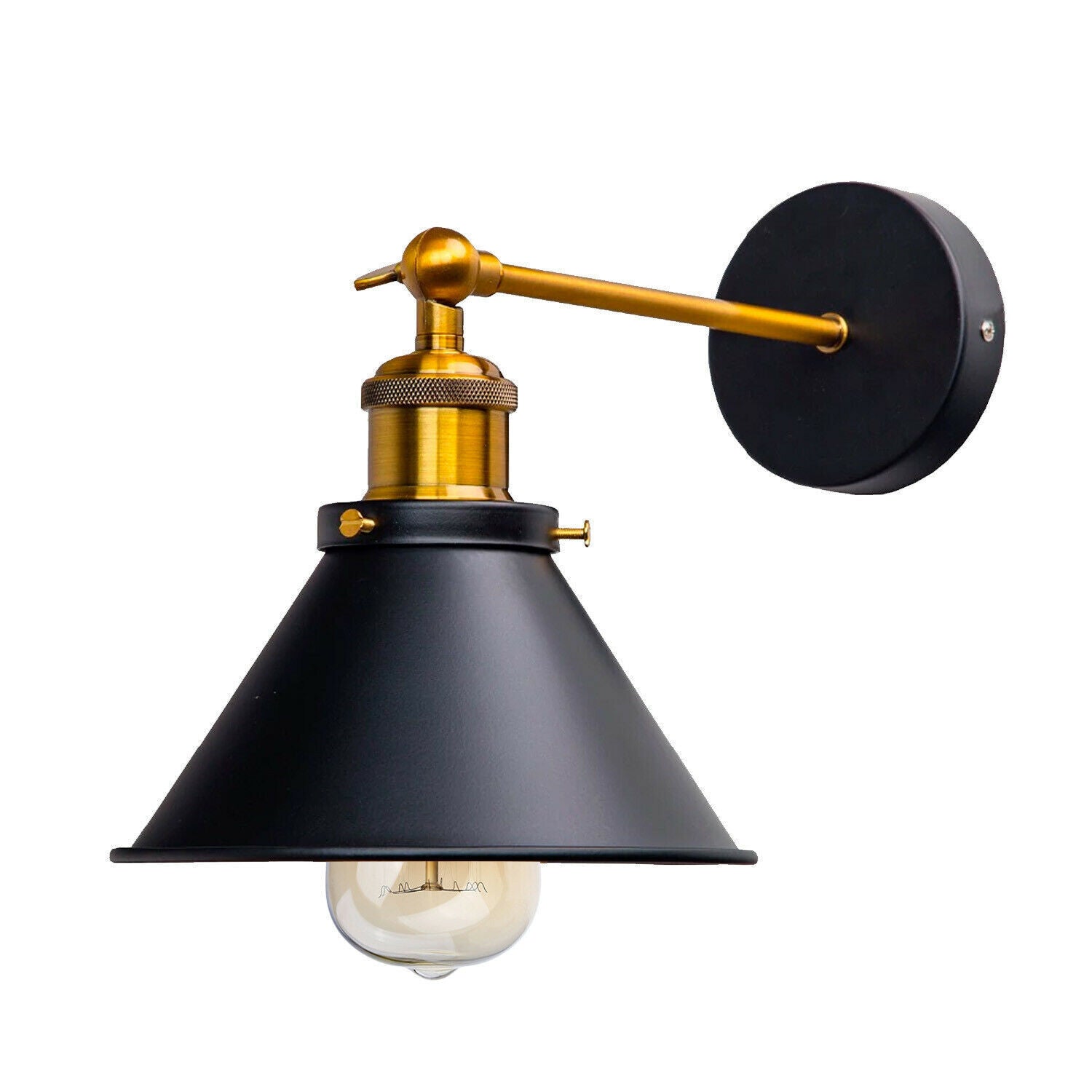  black wall sconce