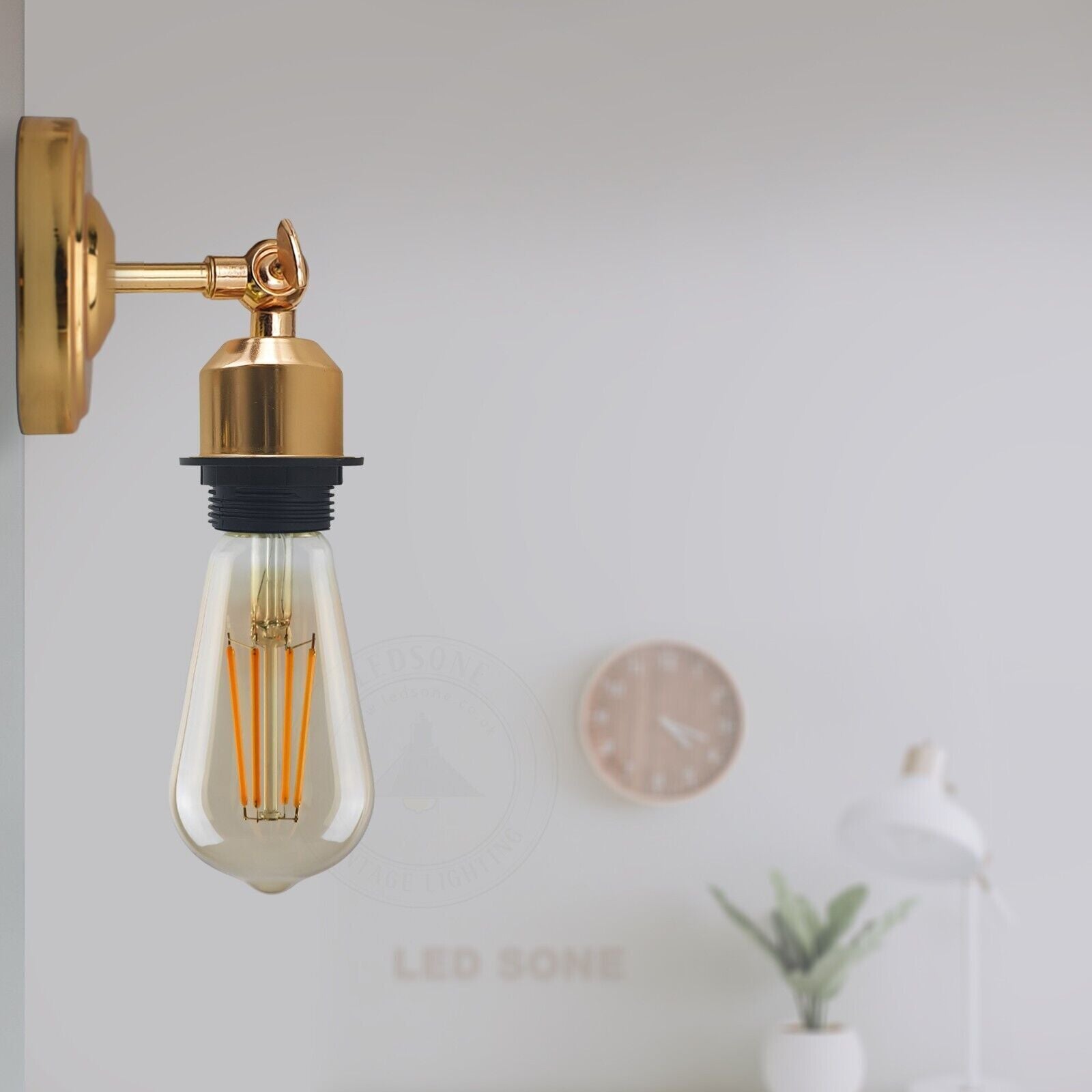 E27 metal wall sconce