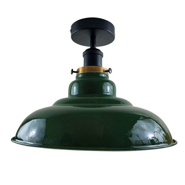 Semi-plafondlamp in antieke stijl ~1238 – Zonder lamp / Groente
