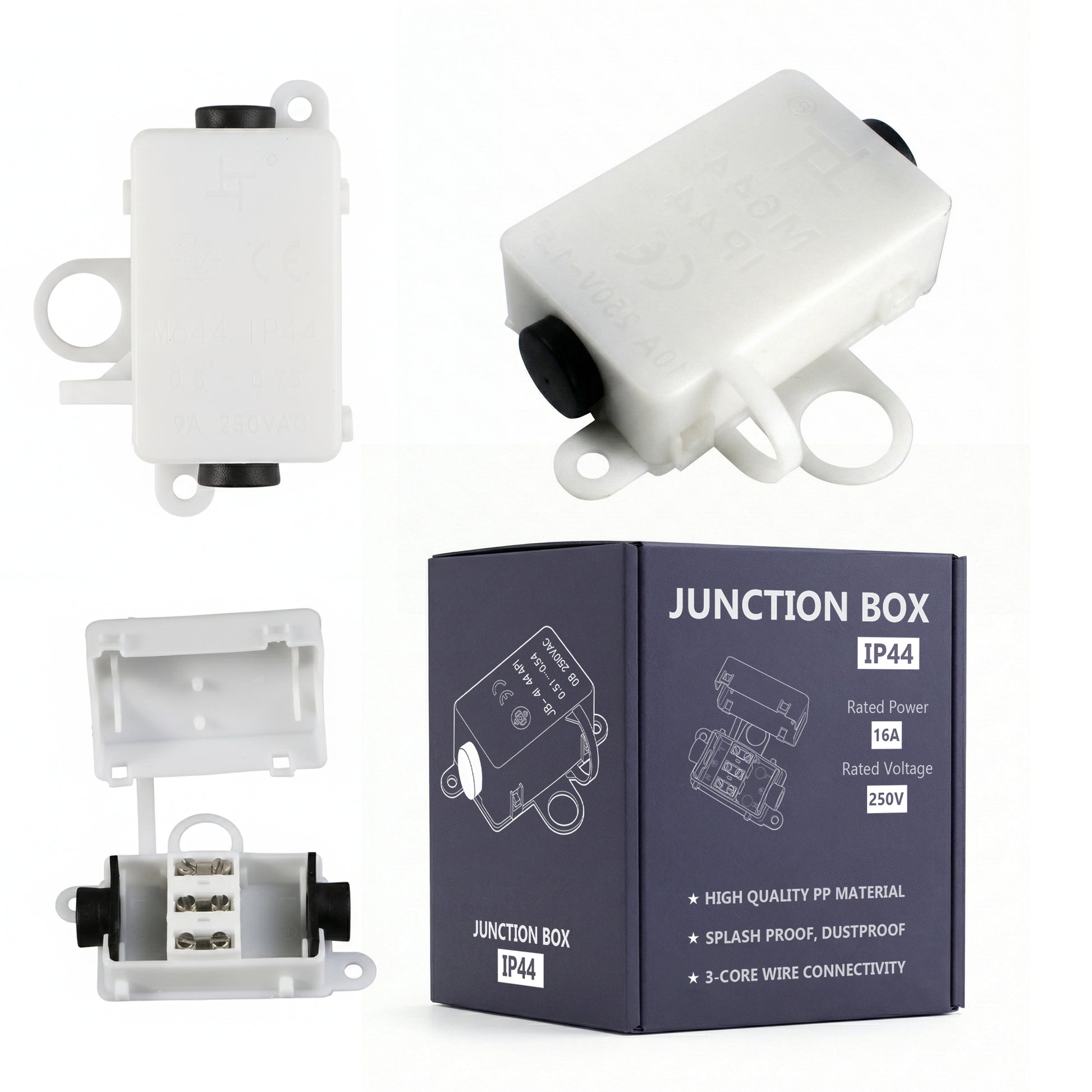 inline 16a wiring 250v box