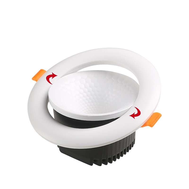 Modern LED Recessed Ceiling White IP20 LED Round Panel DownLight 4