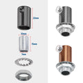5 Pack Metal Cord Grip Cable Lock for Lamp Pendant ~2411