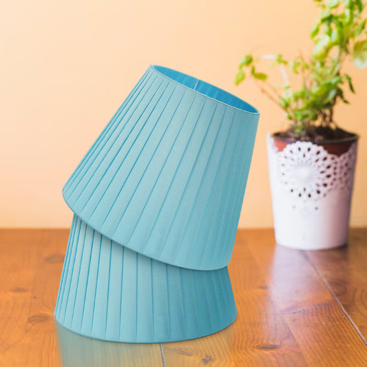 Lámpara de mesa Coolie Light de tela moderna ~ 5491