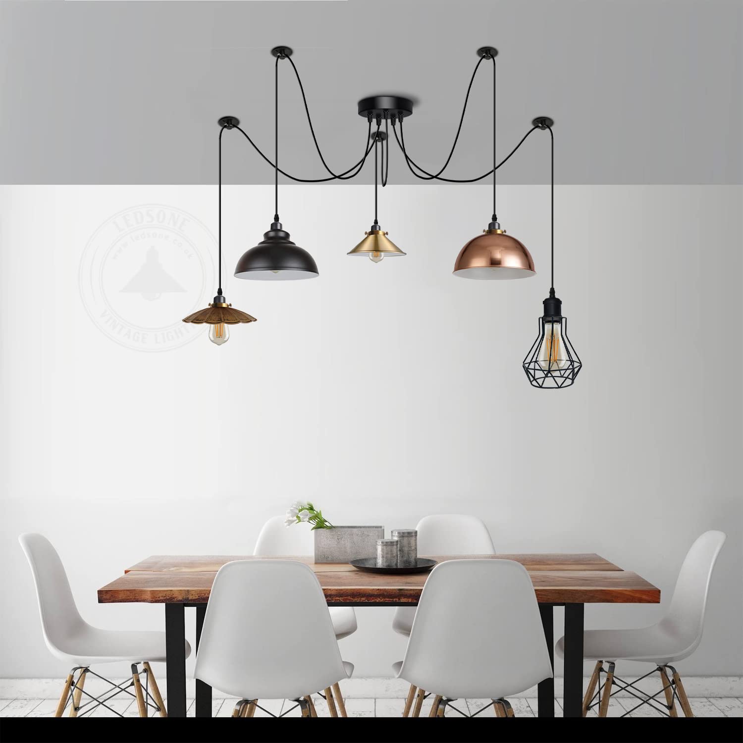 hanging mounted pendant light