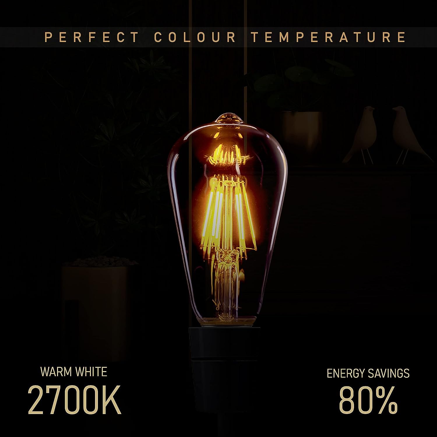 led light teardrop 8w decorati