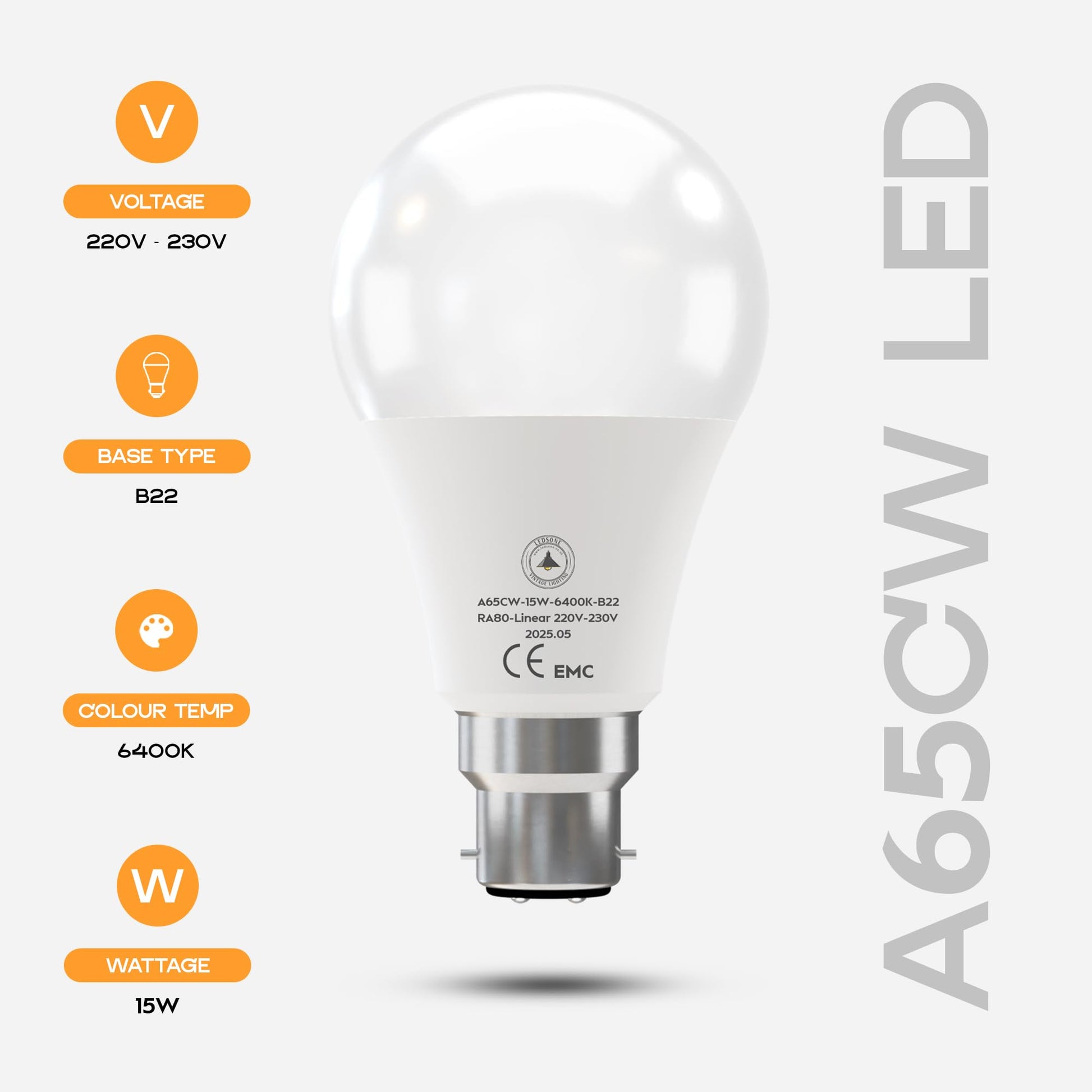 12w ledsone globe 22w f a95