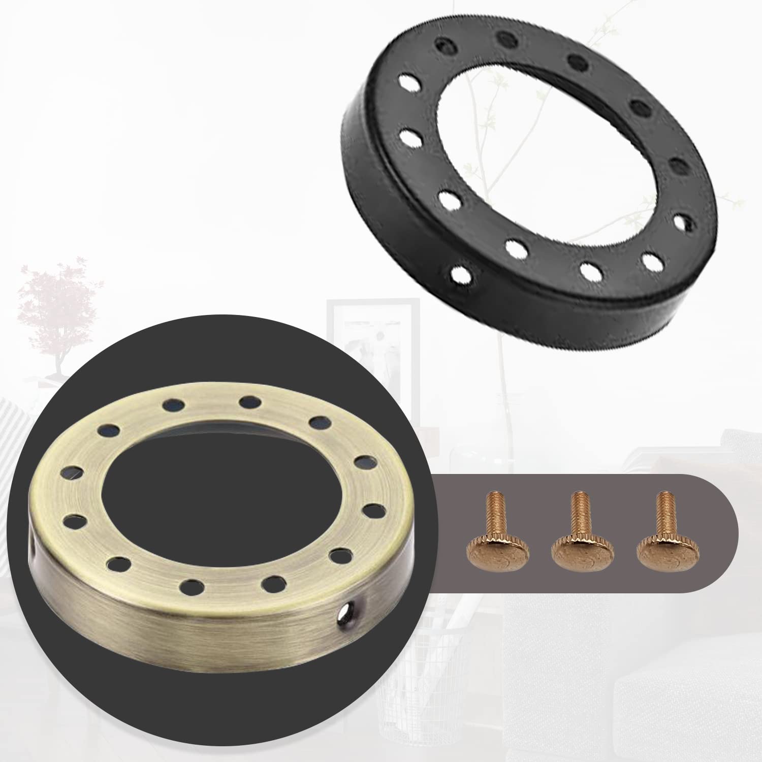 wood screws brass head m6