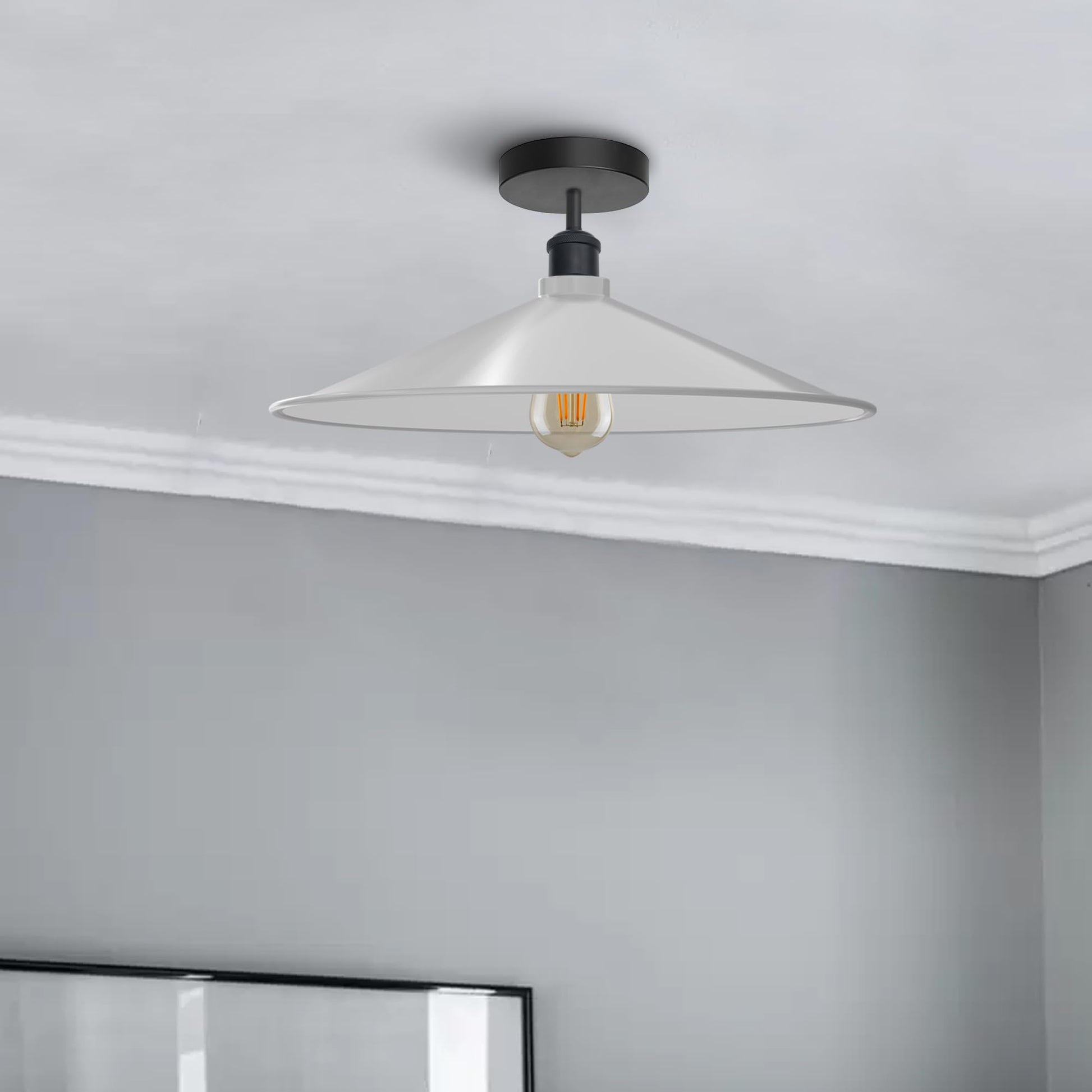 ceiling fixures dining corrido