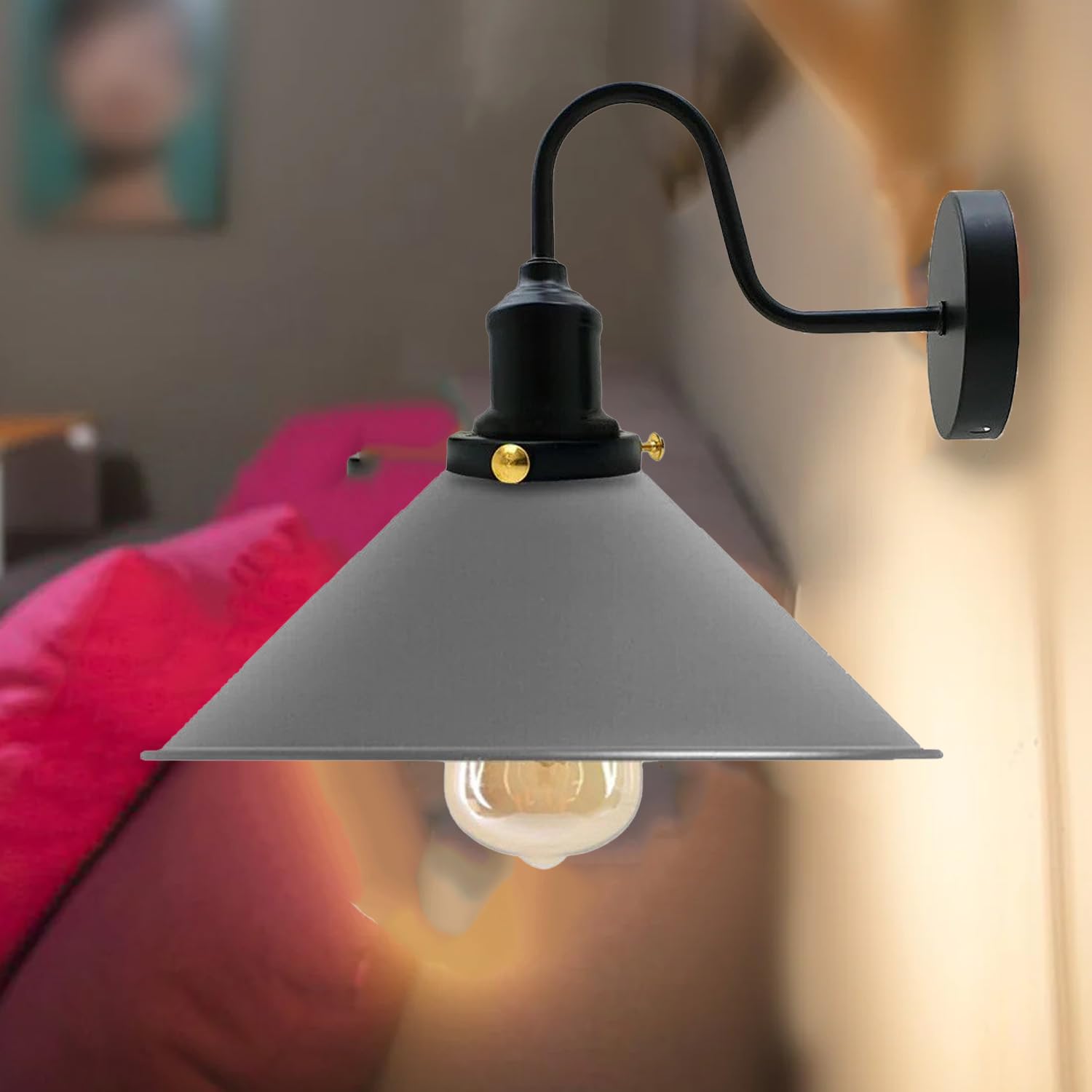 wall hardwired light fitting