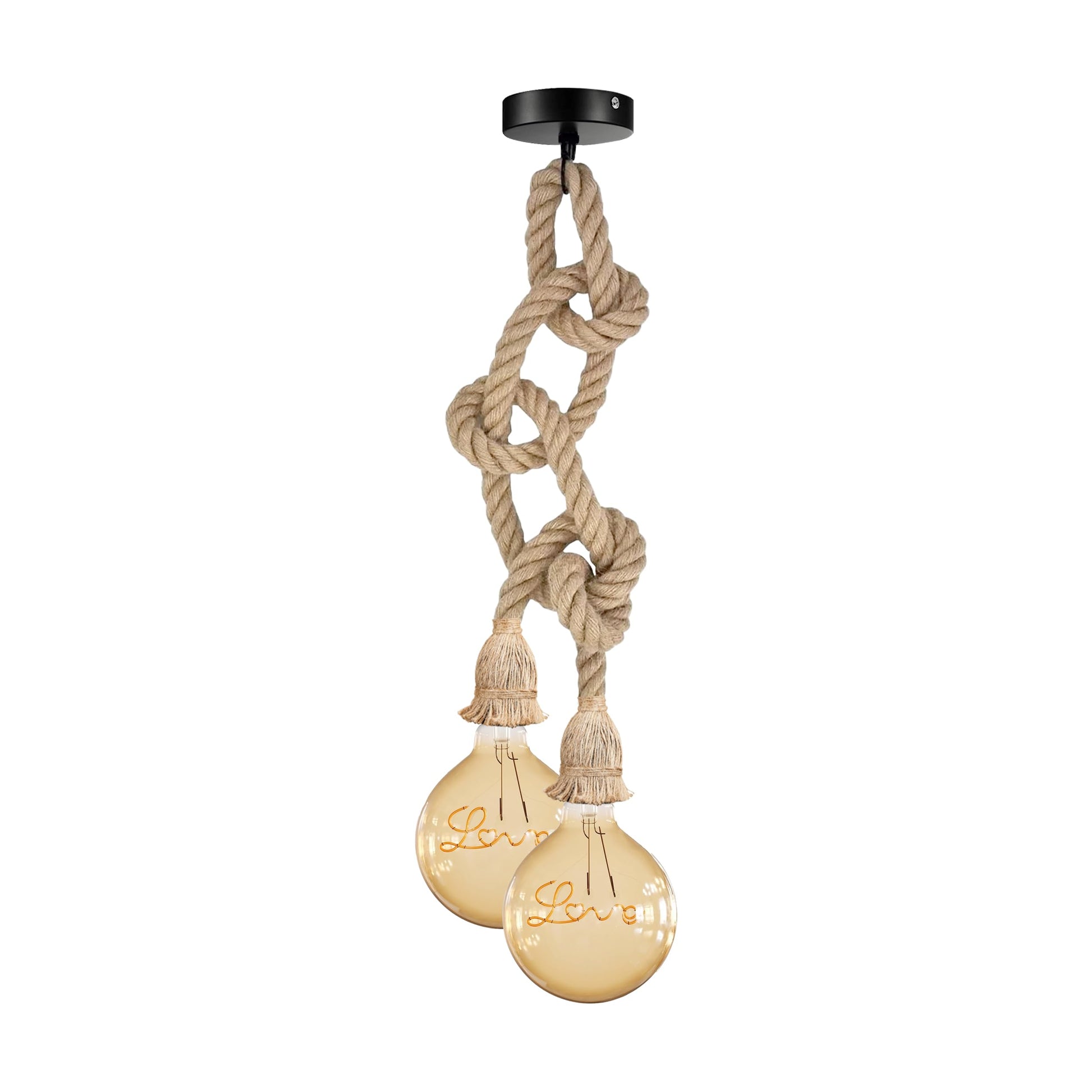 rope nautical loft pendant