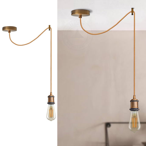 Industrial Vintage Ceiling Hanging Lighting Kit~6386