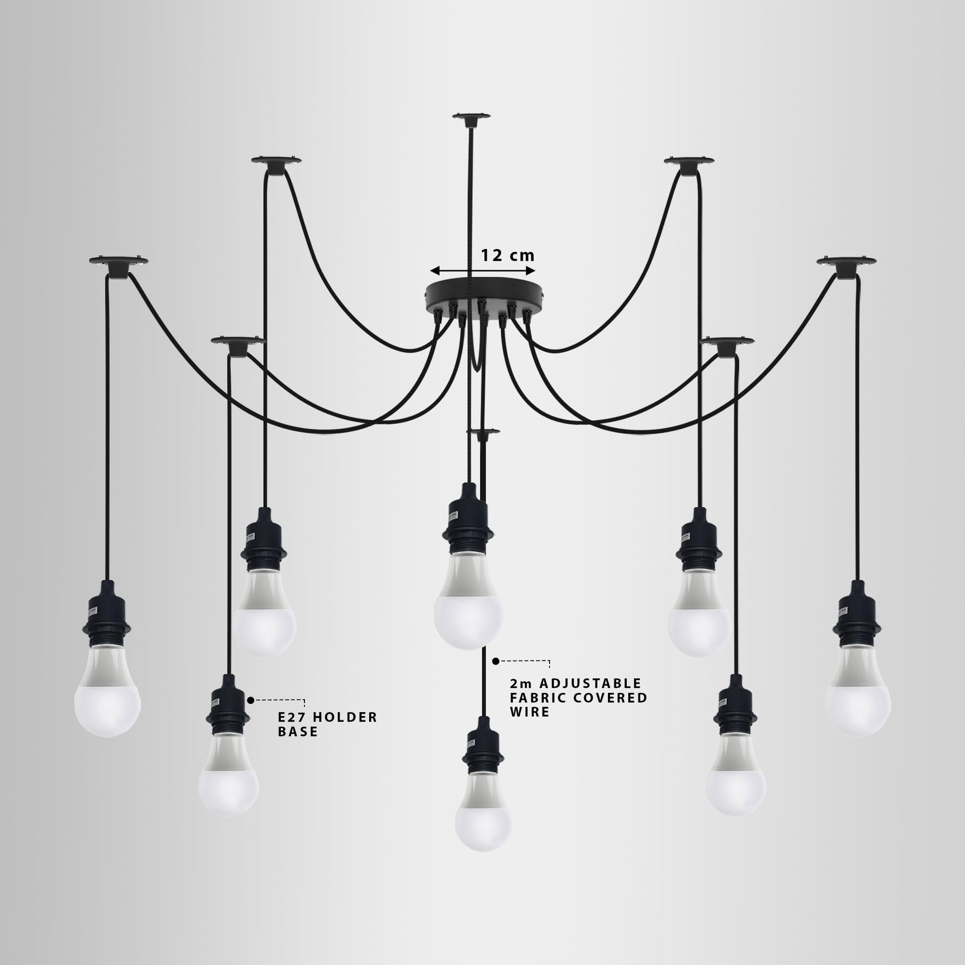 ceiling lamp retro spider