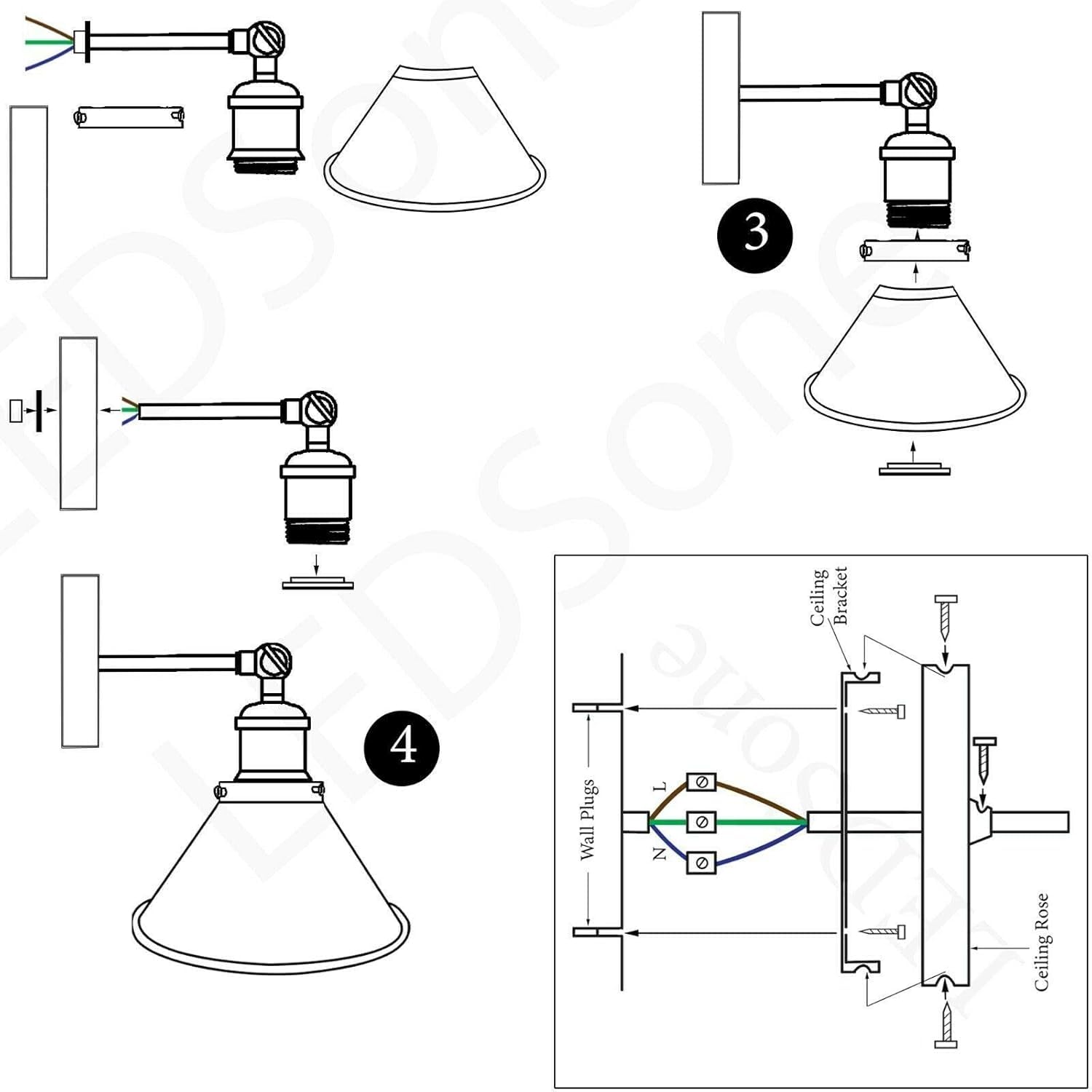 drawing lamp reading lighting