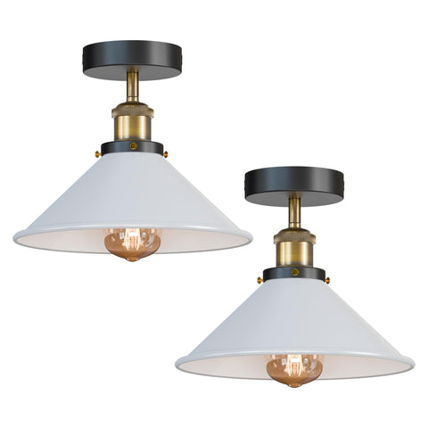 2 Pack Flush Mount Ceiling Light Lighting ~6259