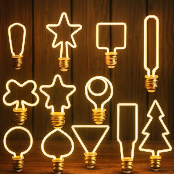 Christmas Decorative LED Bulb Set Warm White 2700K E27~6459 – Pack 1 (12 Pieces)