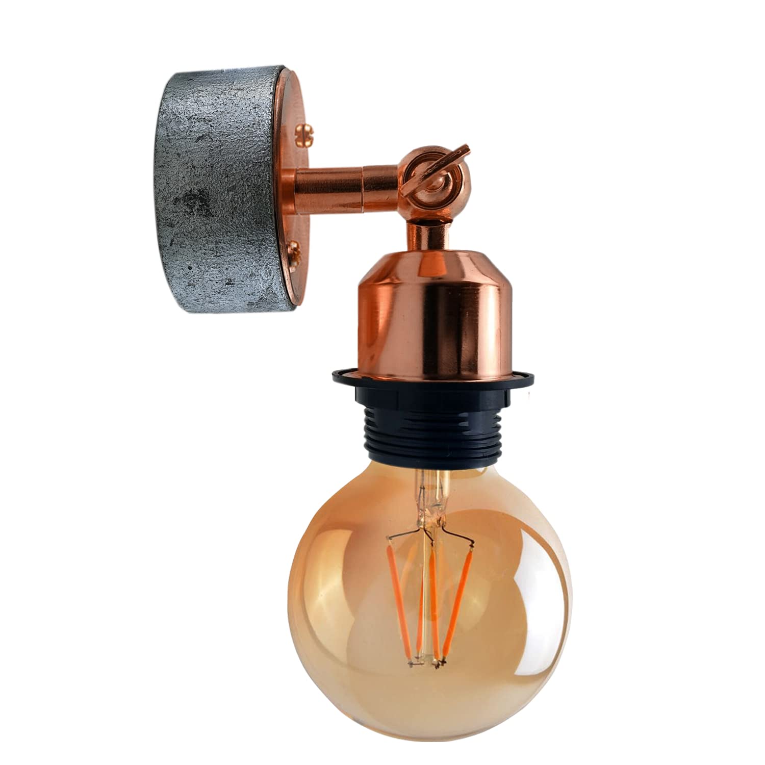 lamp vintage rustic wire