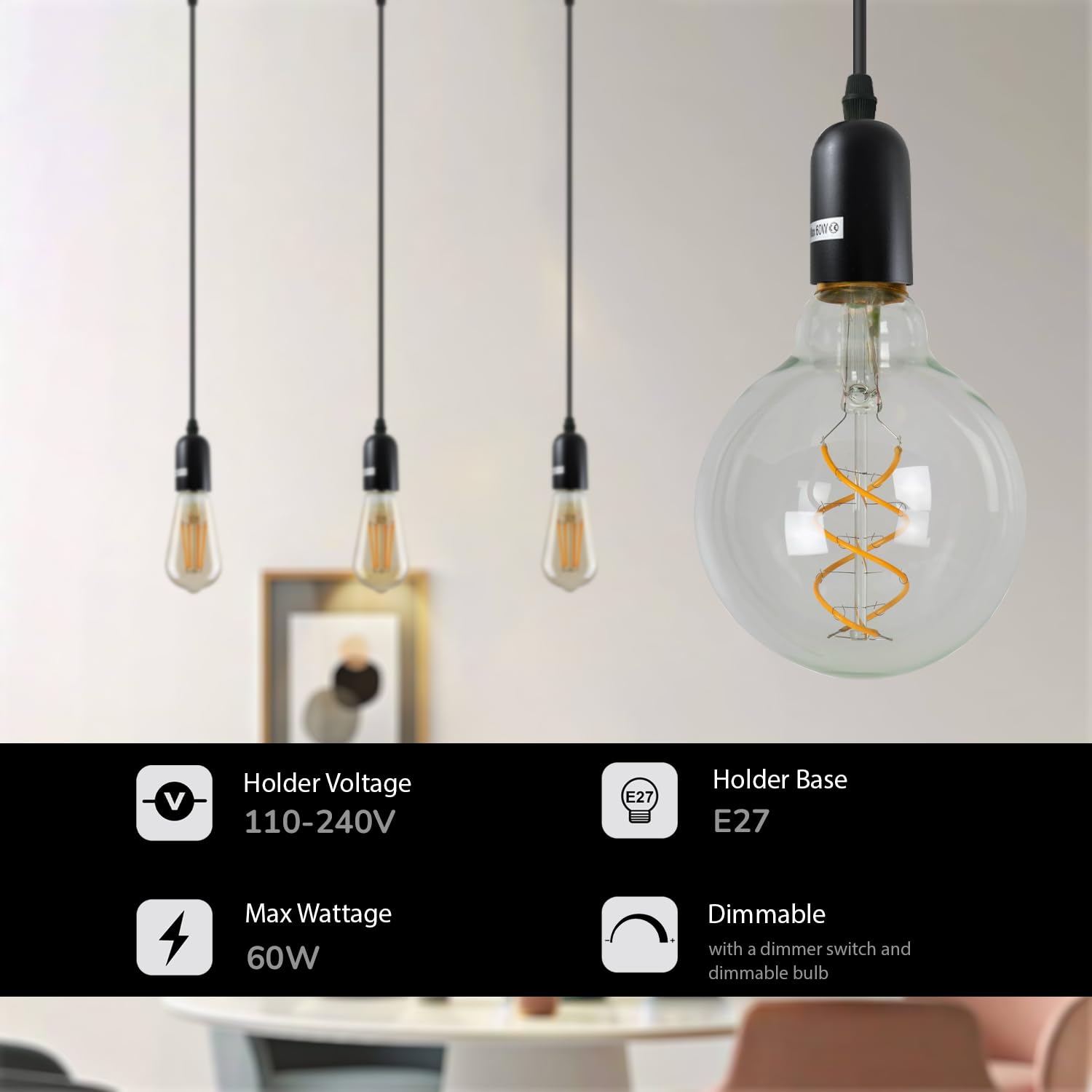light for fitting pendant
