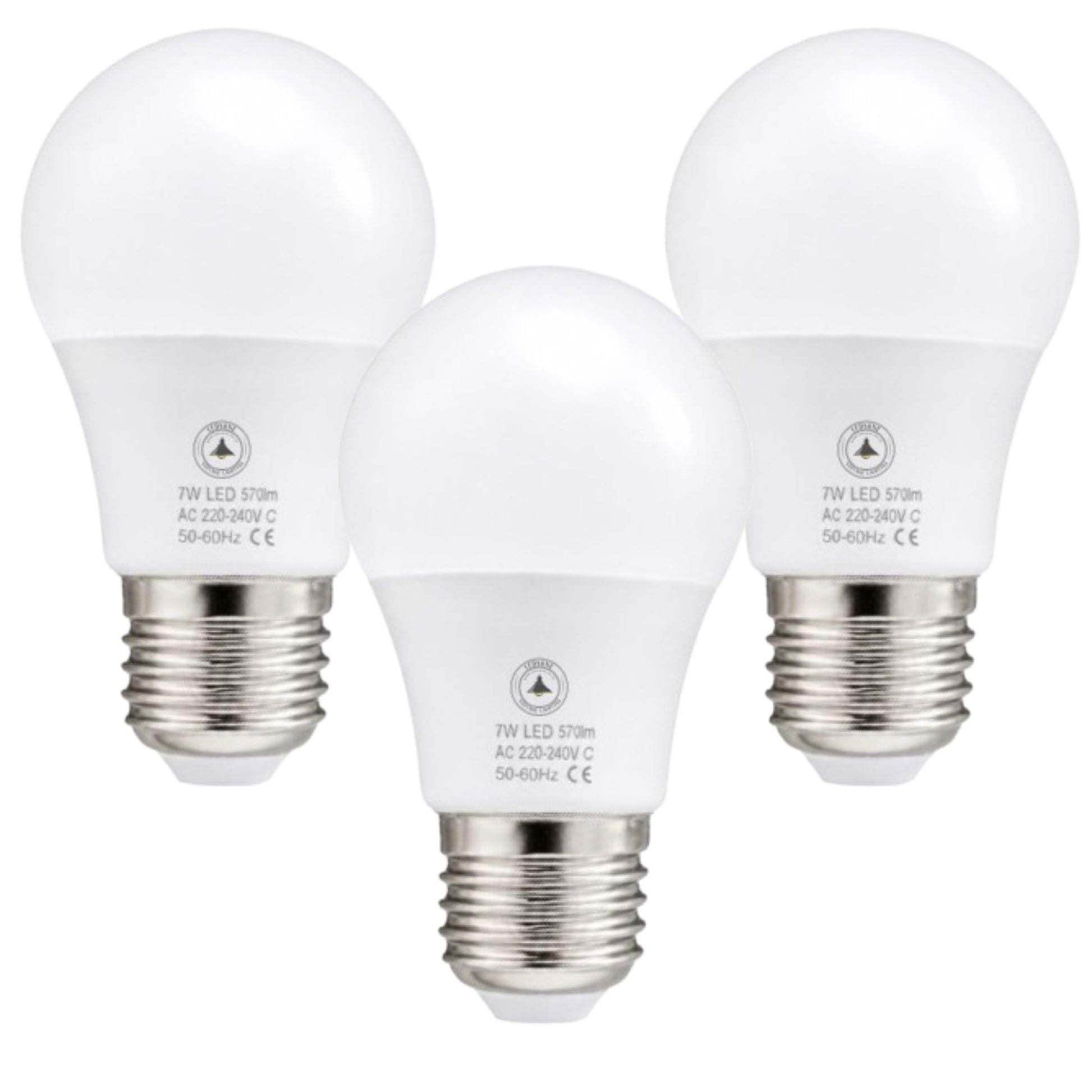 7w x a65 non-dimmable 22w