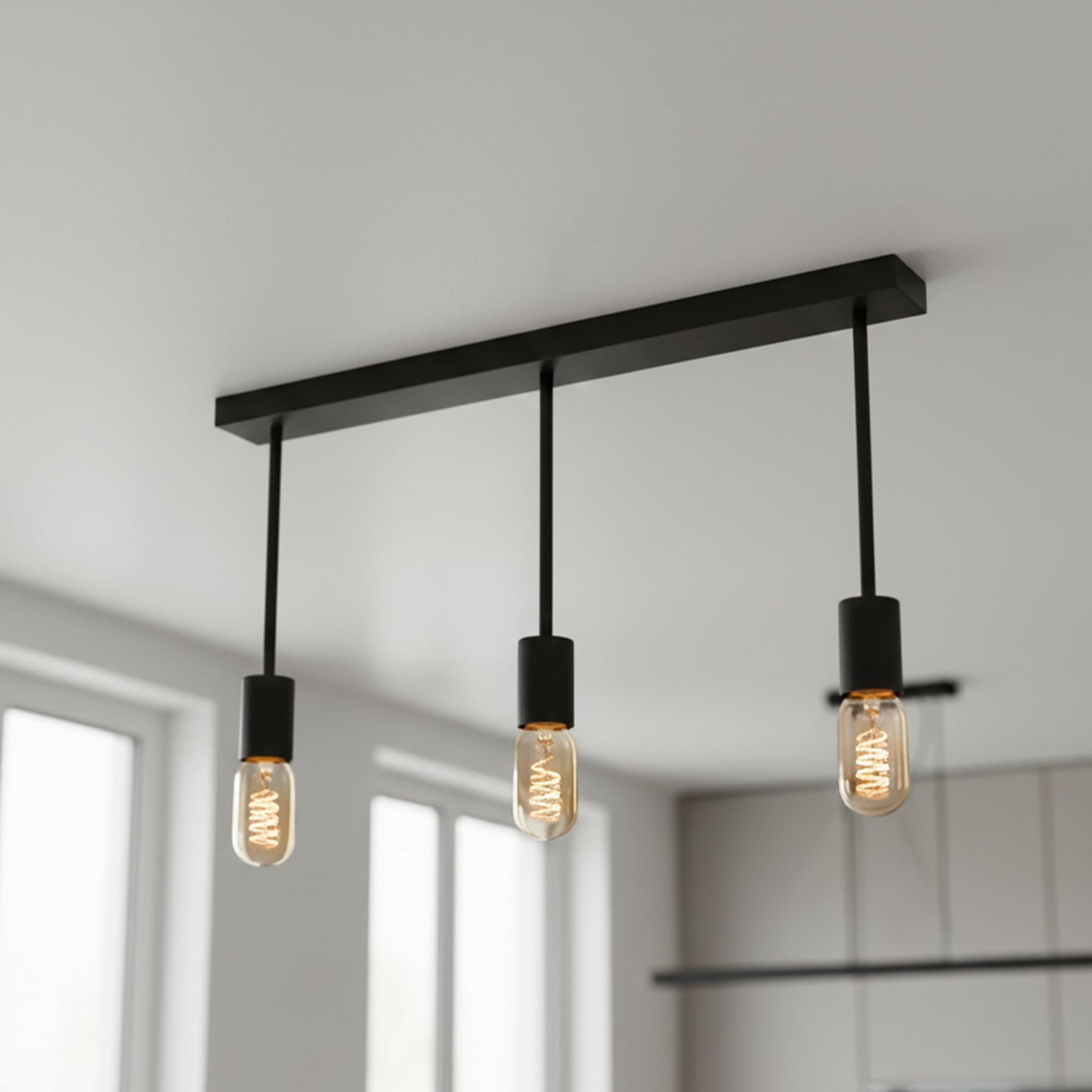 light and suspended room ceili