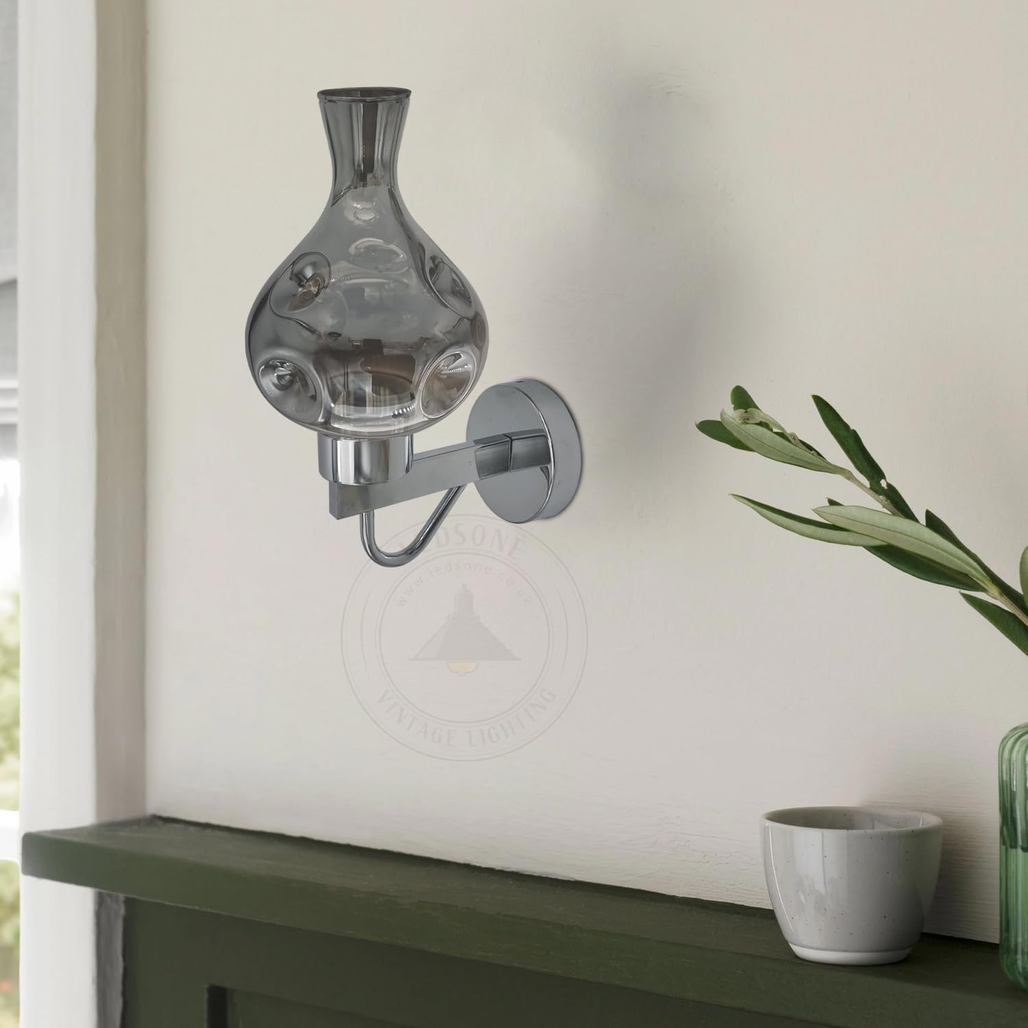 sconce vintage lamp brass