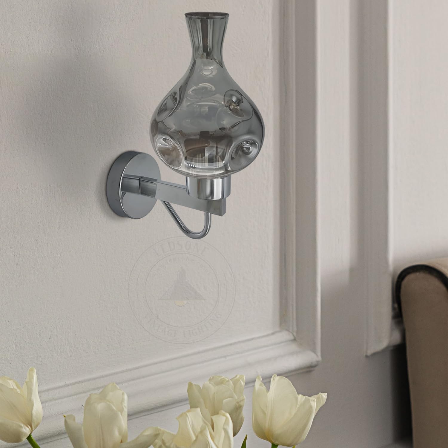 sconce vintage lamp brass