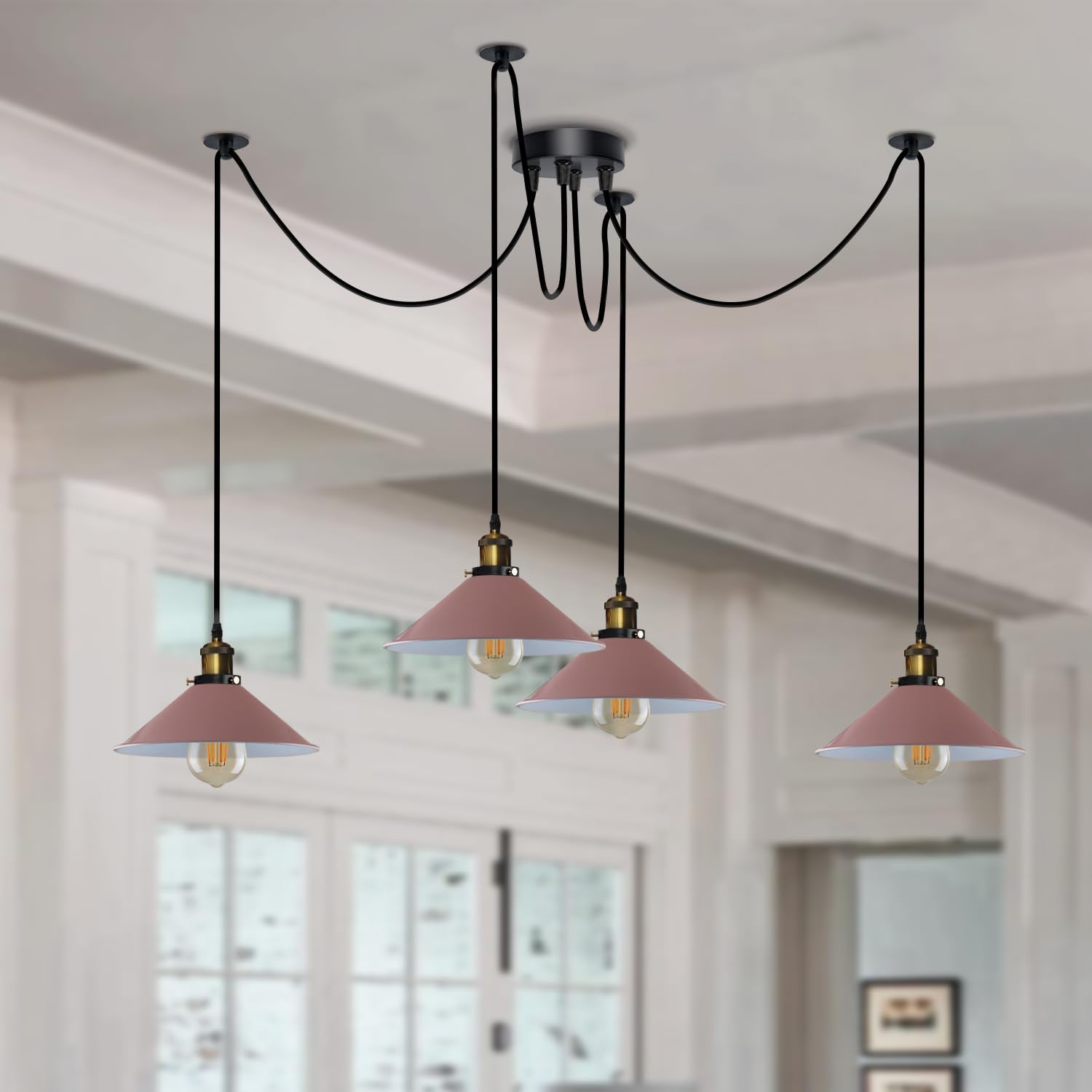 shade pendant 4 ceiling light