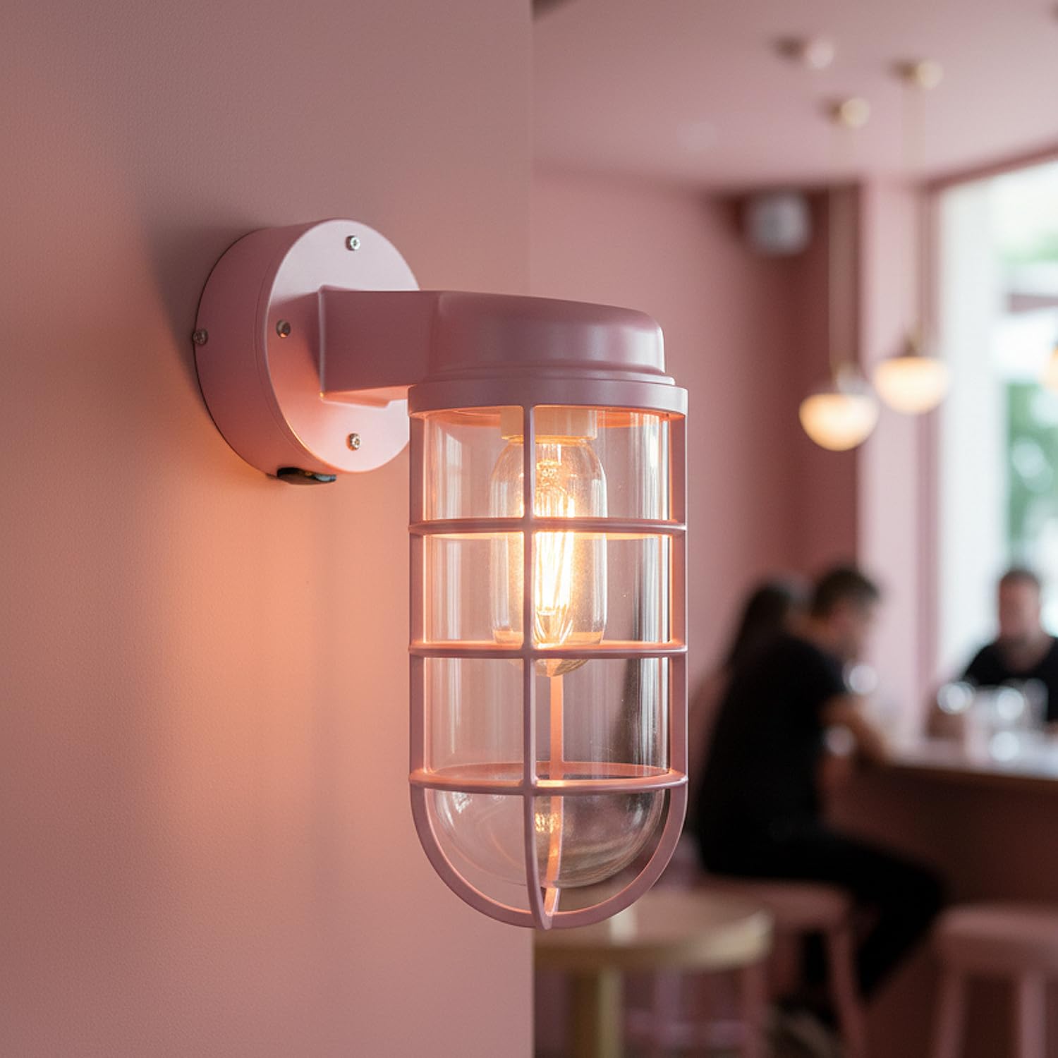 wall cage sconce e27 light