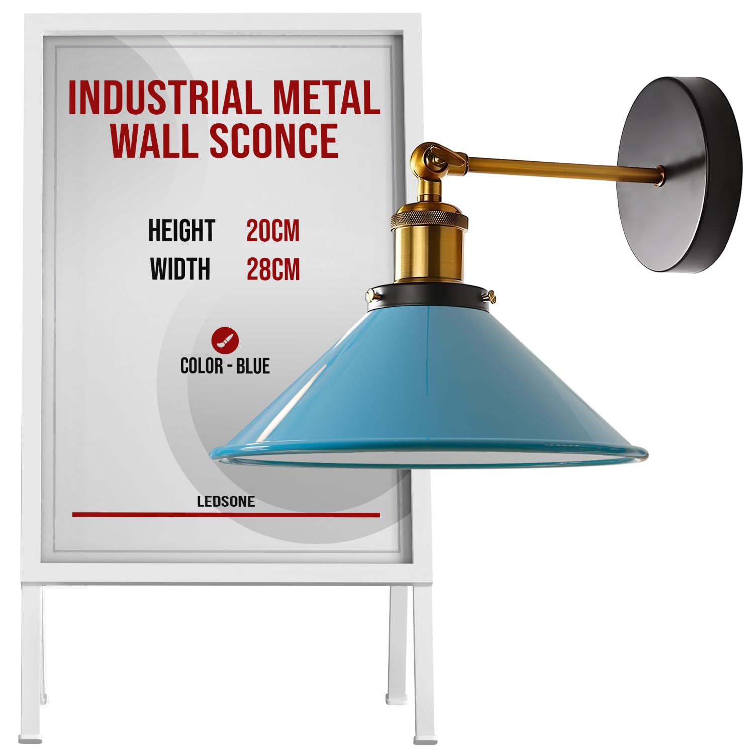 wall solar for lights vintage