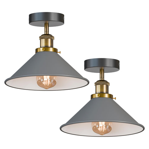 2 Pack Flush Mount Ceiling Light Lighting ~6259