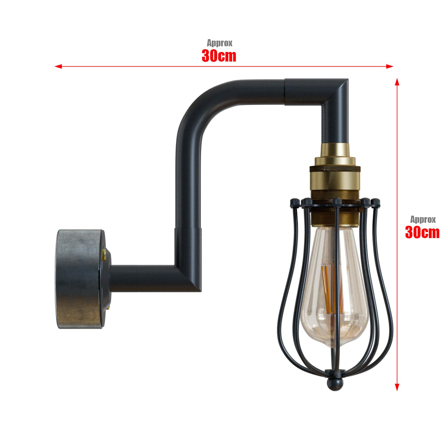 industrial e27 lighting mounte