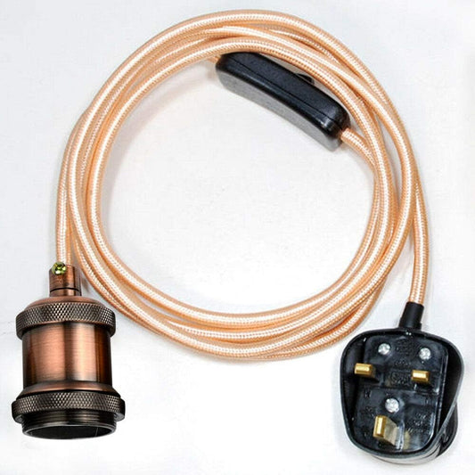 plug light led with pendant