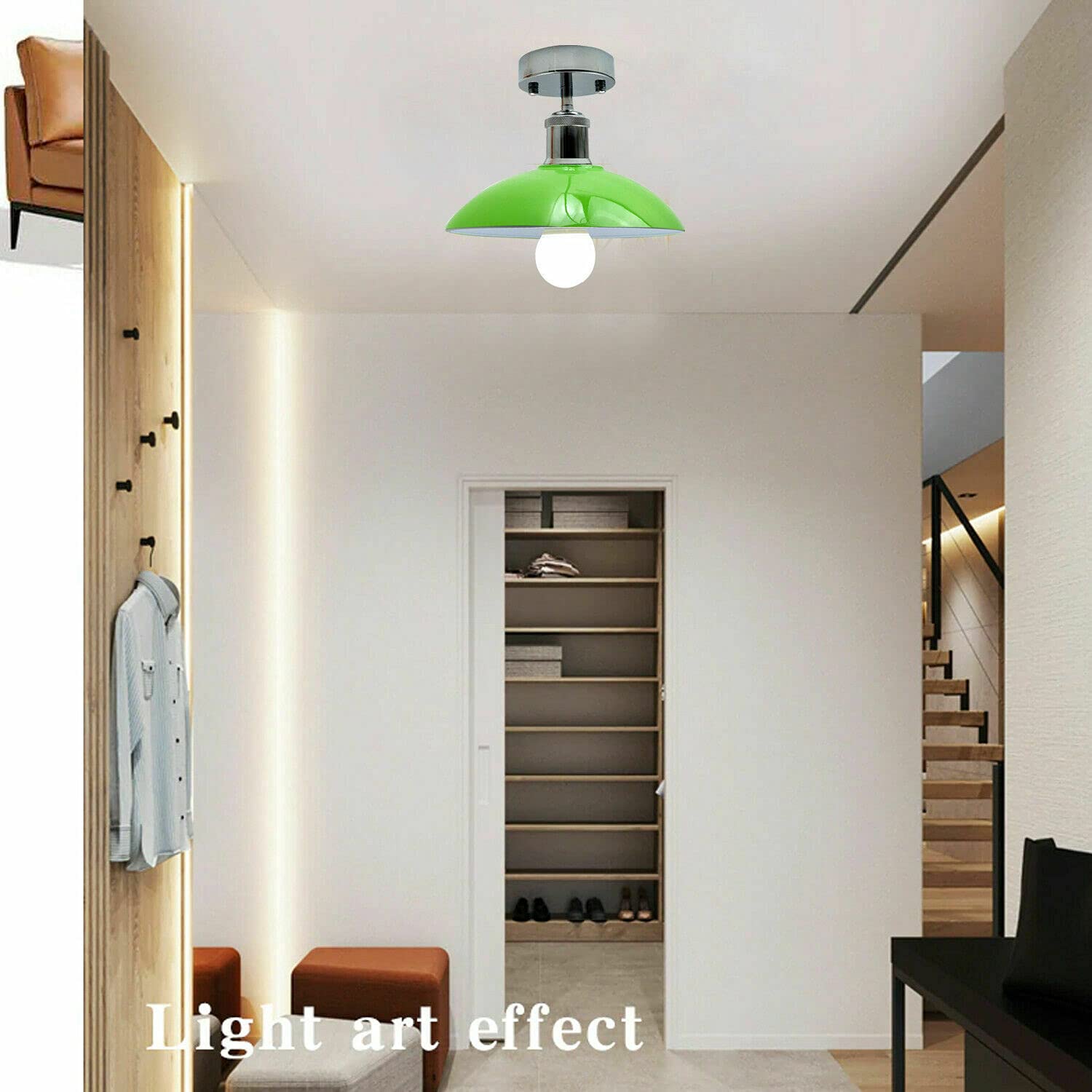 metal home low light fitting