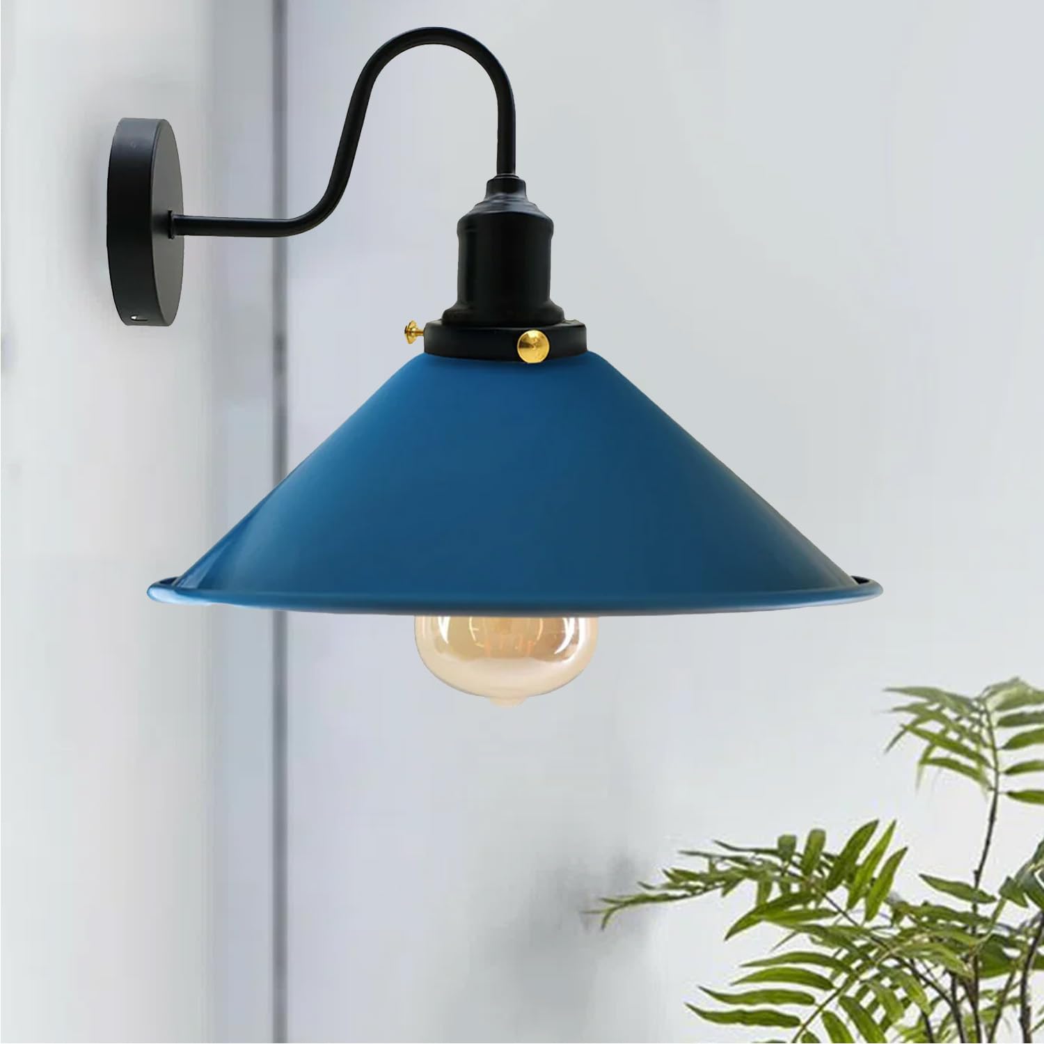 light for wall fitting neck