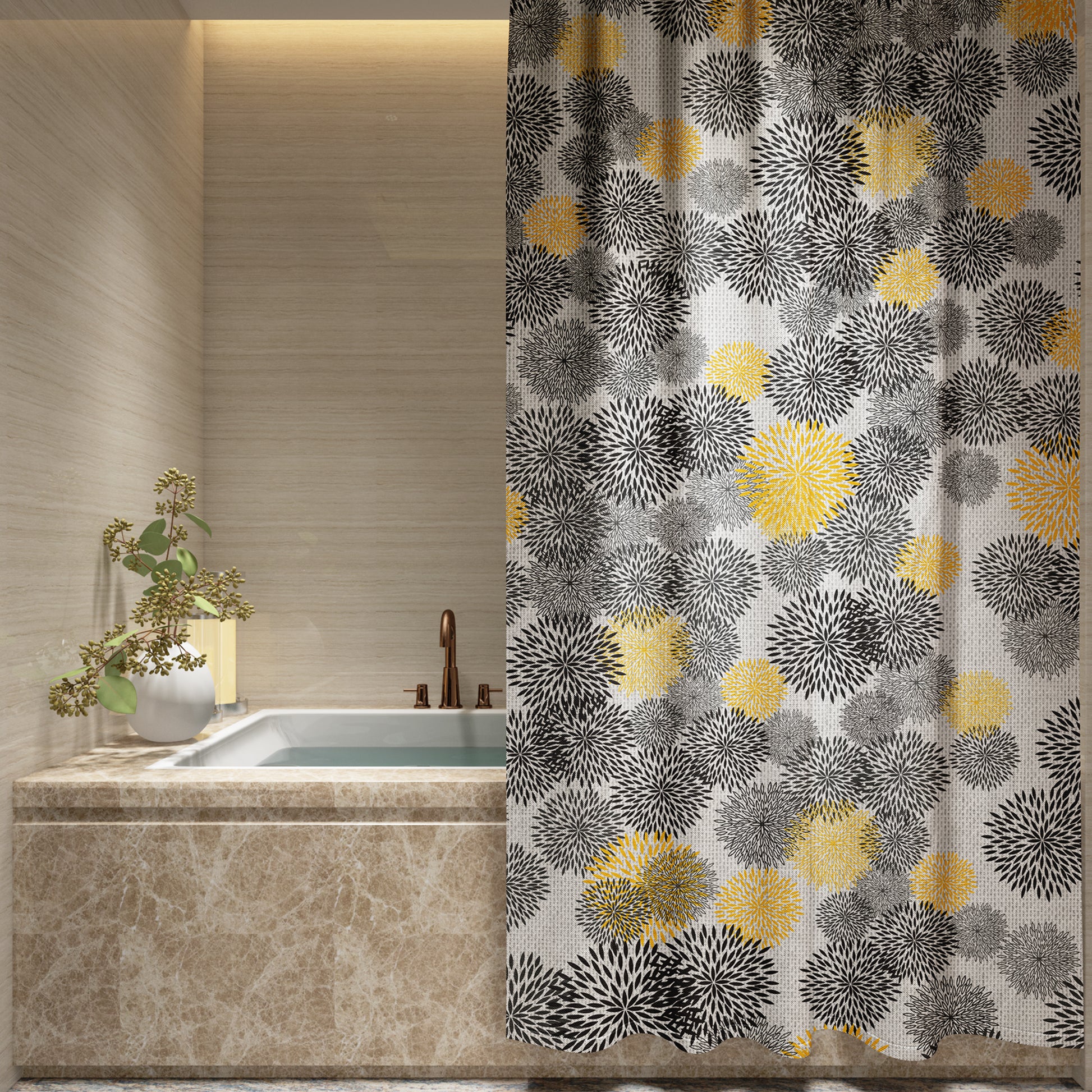 Floral Shower Curtain